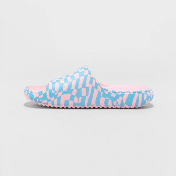 Women's Robbie Slide Sandals - Wild Fable
Pink/Turquoise Blue nwt - Picture 2 of 4